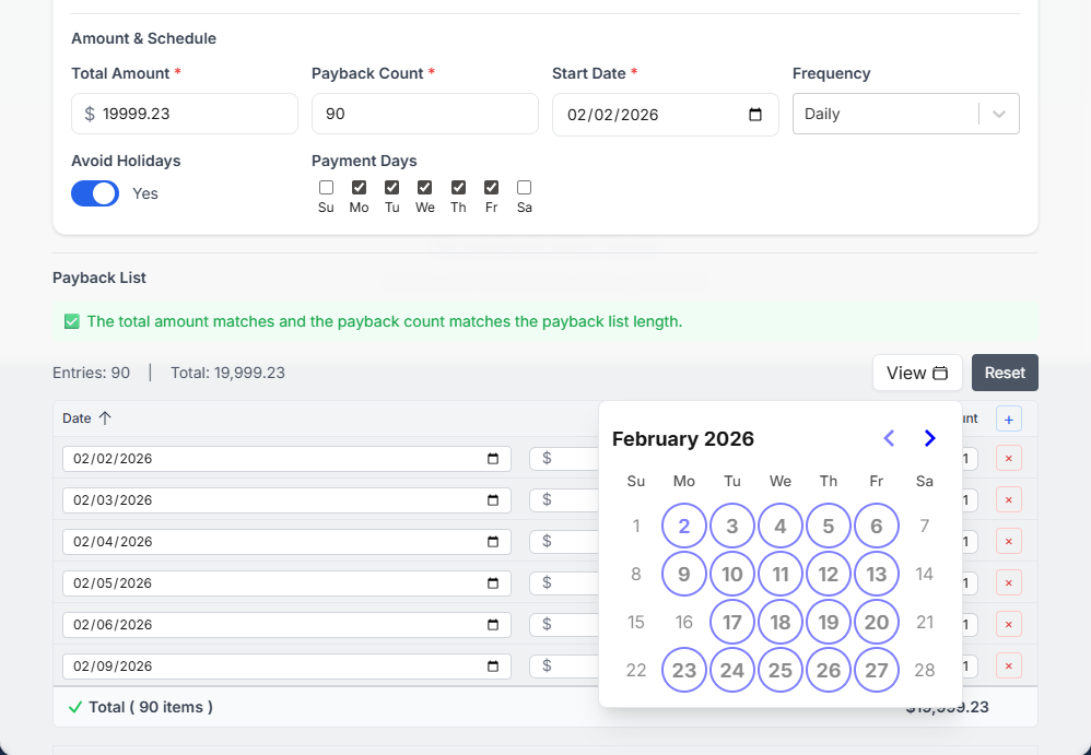 AI My Advance collections